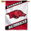 Arkansas Razorbacks White Panel Banner Flag