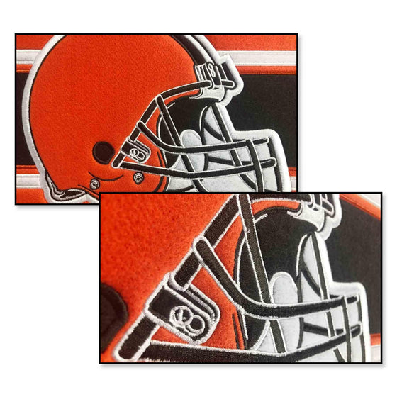 WinCraft Cleveland Browns Embroidered and Sewn Pennant