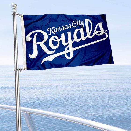 WinCraft Kansas City Royals Boat and Golf Cart Flag