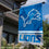 WinCraft Detroit Lions Double Sided House Flag