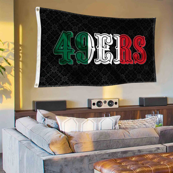 San Francisco 49ers Mexico Banner and Tapestry Wall Tack Pads