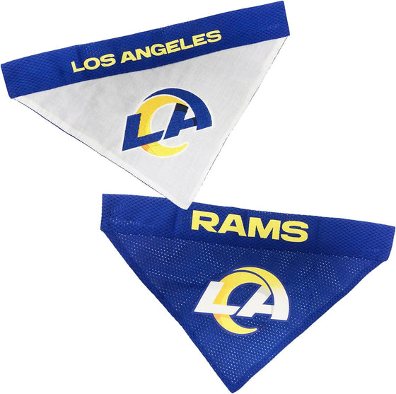 Los Angeles Rams Reversible Bandana Pets First