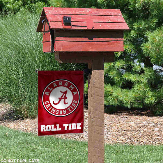 College Flags & Banners Co. Alabama Crimson Tide Circle Logo Garden Flag