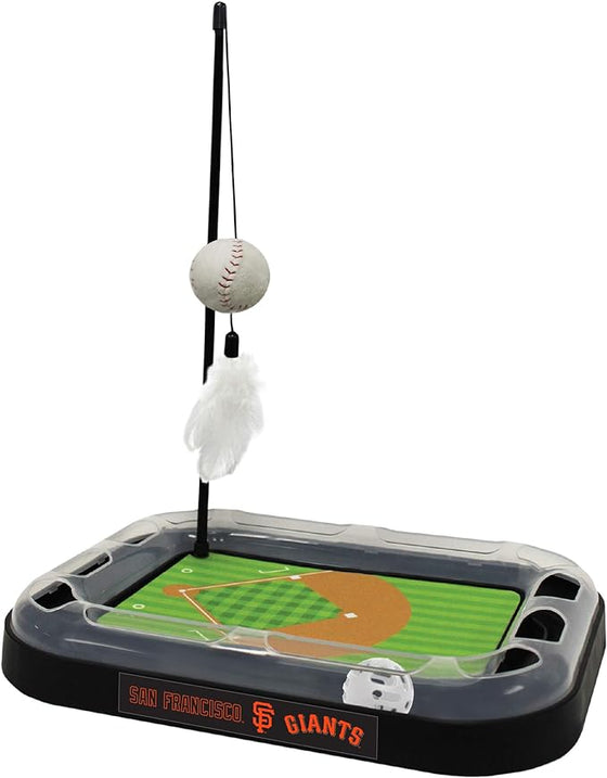 San Francisco Giants Baseball Cat Scratcher Toy