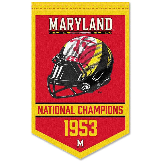 Maryland Terrapins Football National Champions Banner