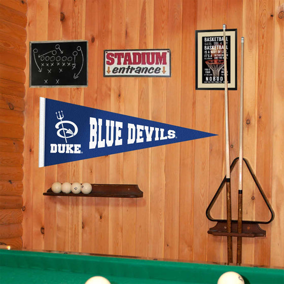 College Flags & Banners Co. Duke Blue Devils Wool Pennant