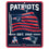 WinCraft New England Patriots Americana Banner Flag Sign