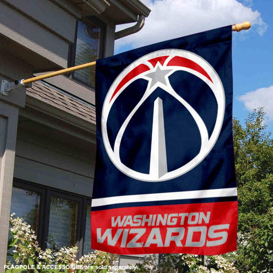 Washington Wizards Double Sided House Banner Flag