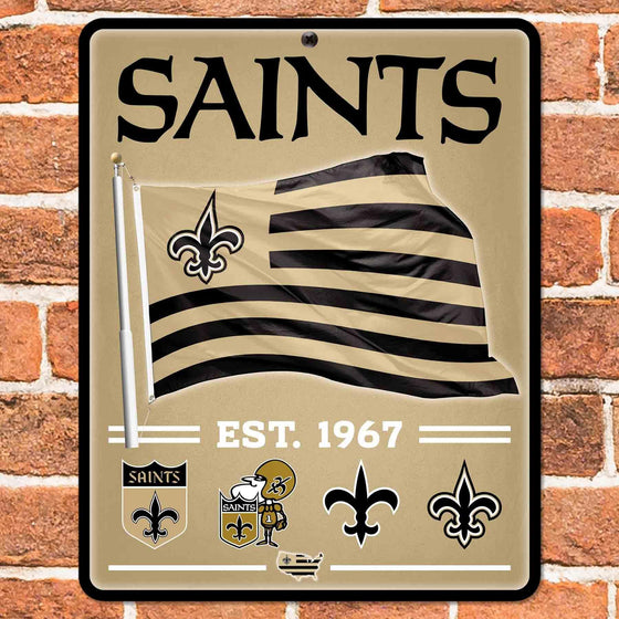 WinCraft New Orleans Saints Americana Banner Flag Sign