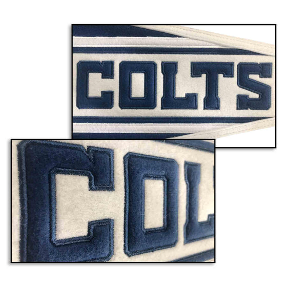 WinCraft Indianapolis Colts Embroidered and Sewn Pennant