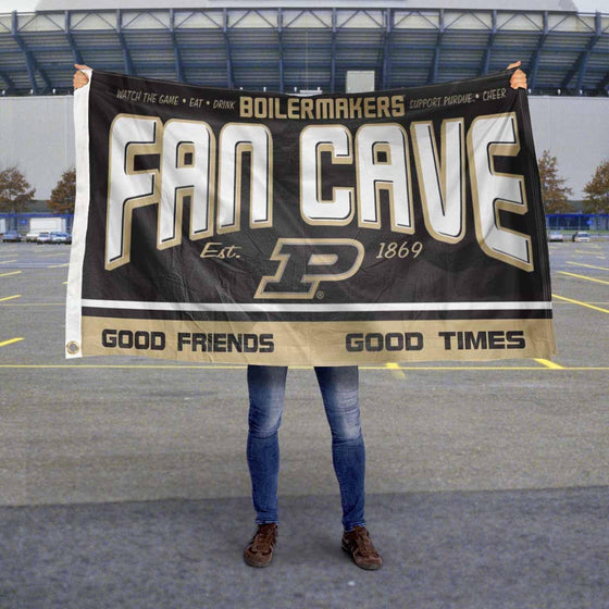 Purdue Boilermakers Fan Man Cave Banner Flag