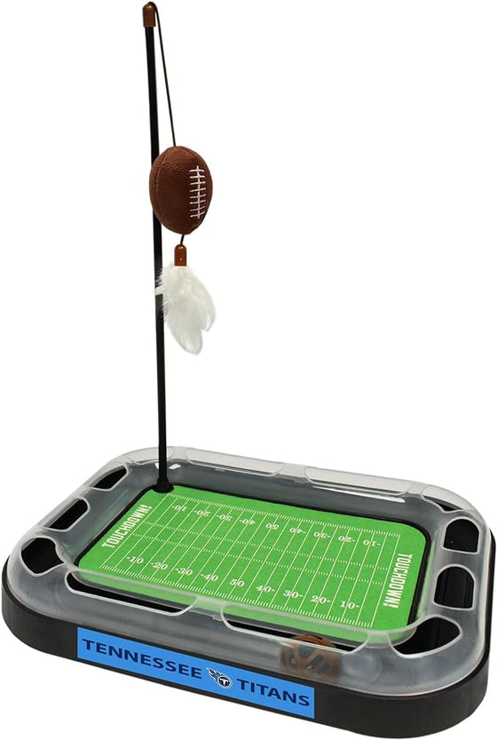 Tennessee Titans Football Field Cat Scratcher Toy