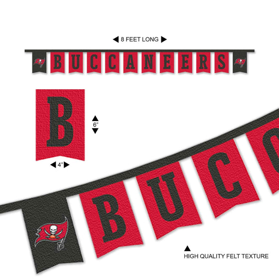 WinCraft Tampa Bay Buccaneers Banner String Pennant Flags