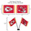 WinCraft Kansas City Chiefs Desk and Table Top Flags