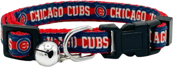 Chicago Cubs Satin Cat Collar