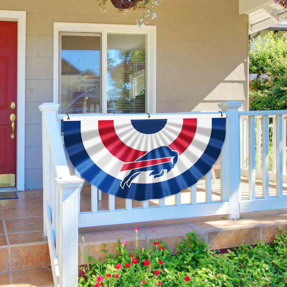 WinCraft Buffalo Bills Bunting Pleated Fan Banners