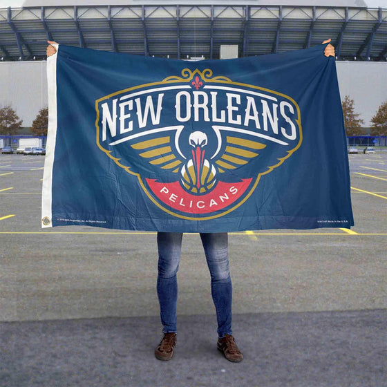 WinCraft New Orleans Pelicans Primary Logo Championship Banner Flag