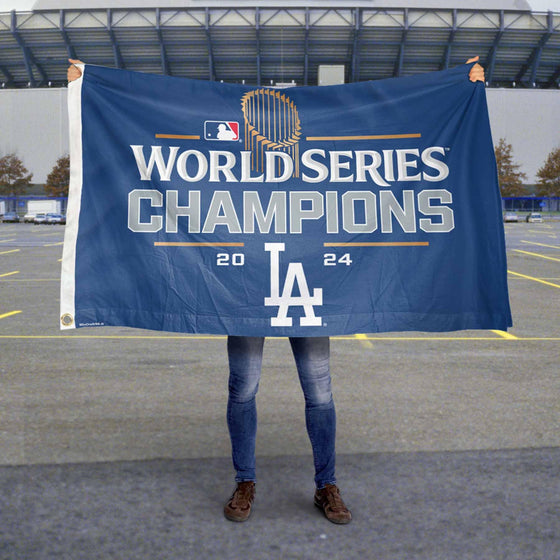 WinCraft Los Angeles Dodgers 2024 World Champions 3x5 Flag