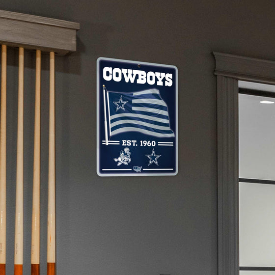 WinCraft Dallas Cowboys Americana Banner Flag Sign