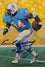 Earl Campbell Autographed Houston Oilers Goal Line Art Card W/HOF- JSA W Auth