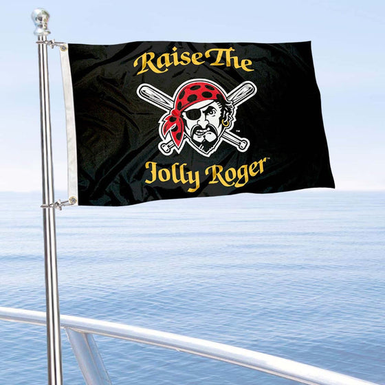 WinCraft Pittsburgh Pirates Boat and Golf Cart Flag