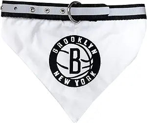 Brooklyn Nets Collar Bandana Pets First