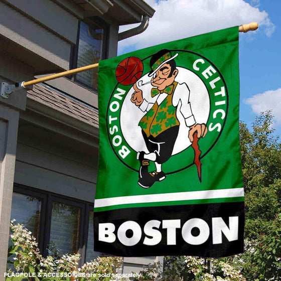 WinCraft Boston Celtics Two Ply and Double Sided House Flag