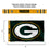 WinCraft Green Bay Packers Printed Header 3x5 Foot Banner Flag