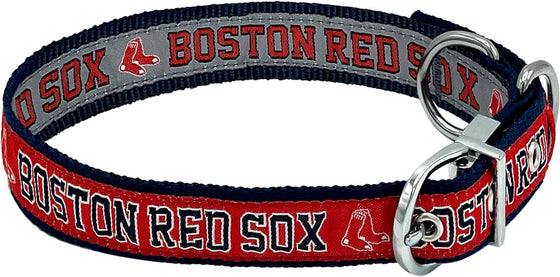 Boston Red Sox Reversible Collar Pets First