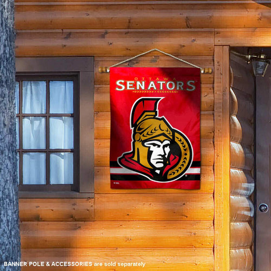 WinCraft Ottawa Senators Double Sided Banner House Flag