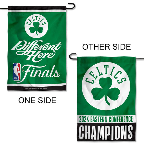 Boston Celtics 2024 Finals Bound Conference Champions Garden Flag Banner
