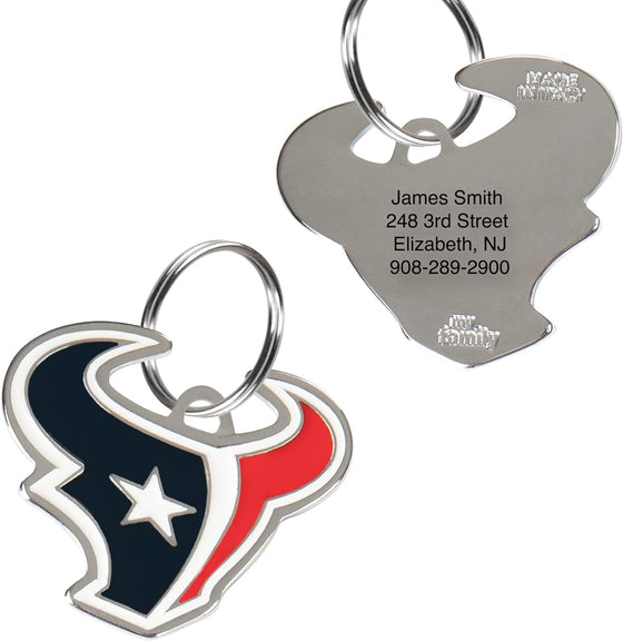 Houston Texans Dog Tag