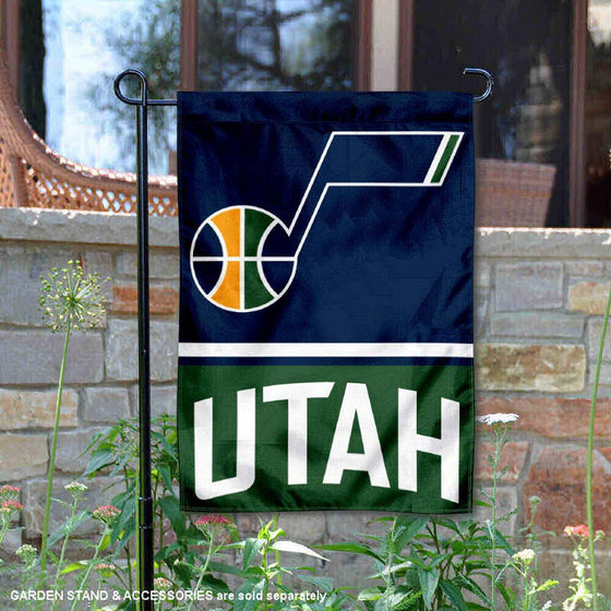 WinCraft Utah Jazz Double Sided Garden Flag