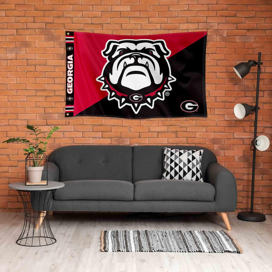 College Flags & Banners Co. Georgia Bulldogs Bold Logo Premium Flag