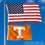 College Flags & Banners Co. Tennessee Volunteers Small 2x3 Foot Flag