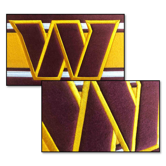 WinCraft Washington Commanders Embroidered and Sewn Pennant