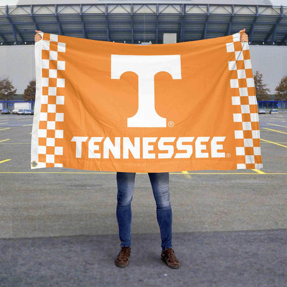 Tennessee Volunteers Checkerboard Large Grommet Banner Flag