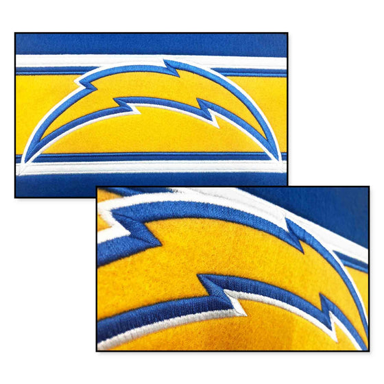 WinCraft Los Angeles Chargers Embroidered and Sewn Pennant