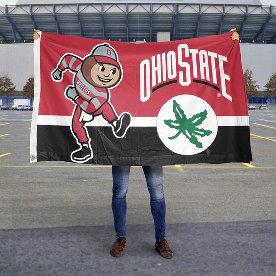 Ohio State Buckeyes 3x5 Banner Flag