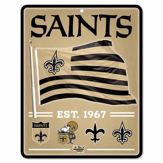 WinCraft New Orleans Saints Americana Banner Flag Sign