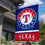 WinCraft Texas Rangers Double Sided House Flag