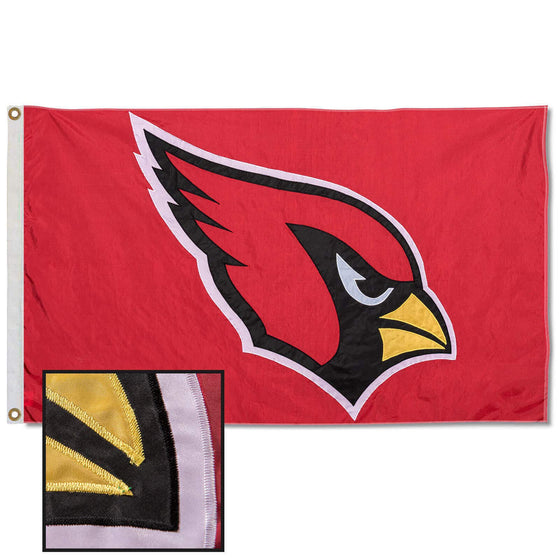 WinCraft Arizona Cardinals Embroidered Nylon Flag