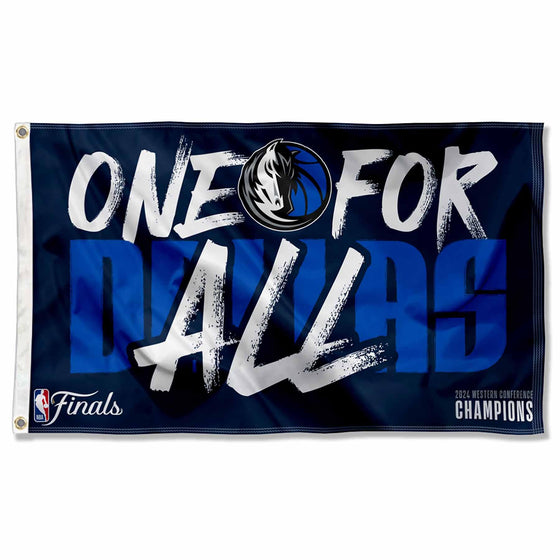 WinCraft Dallas Mavericks 2024 Finals Bound Conference Champions Banner Flag