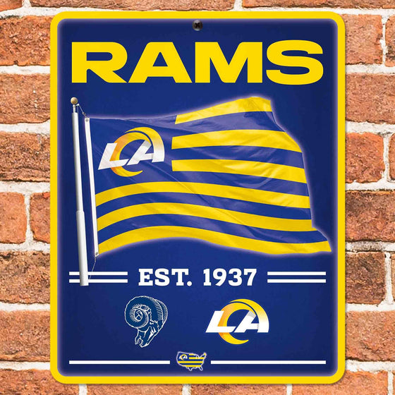 WinCraft Los Angeles Rams Americana Banner Flag Sign