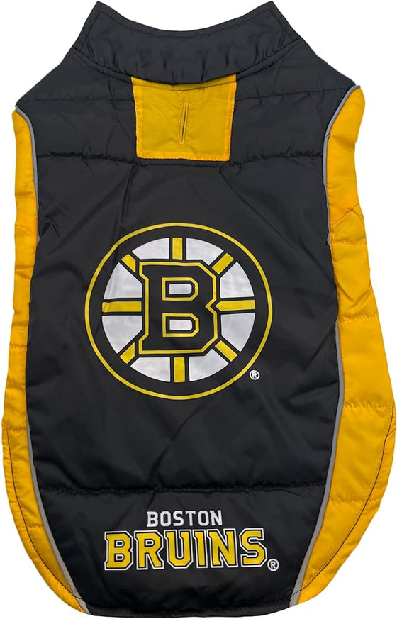 BOSTON BRUINS PUFFER VEST Pets First