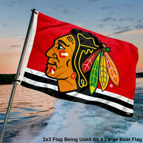 WinCraft Chicago Blackhawks 2x3 Feet Flag