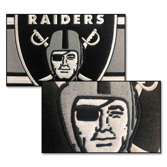 WinCraft Las Vegas Raiders Embroidered and Sewn Pennant