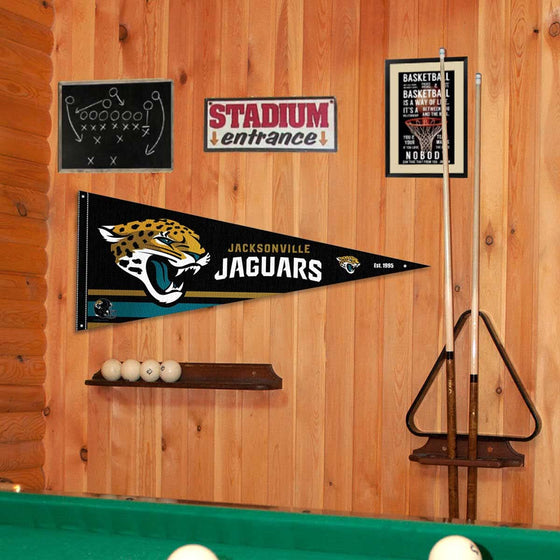 Jacksonville Jaguars Pennant Banner and Wall Tack Pads