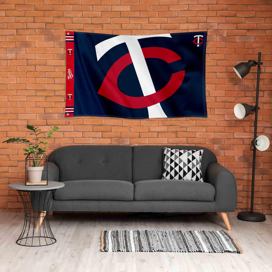 WinCraft Minnesota Twins Printed Header Flag 3x5 Banner