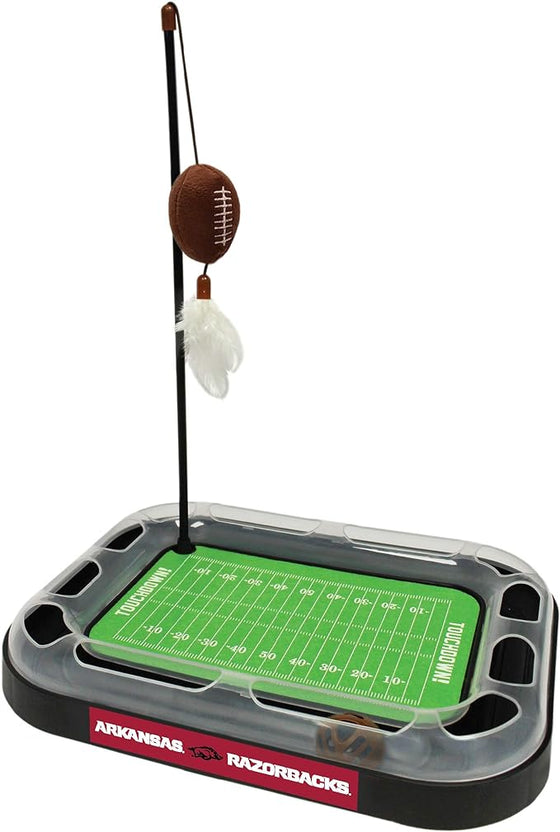 Arkansas Football Cat Scratcher Toy